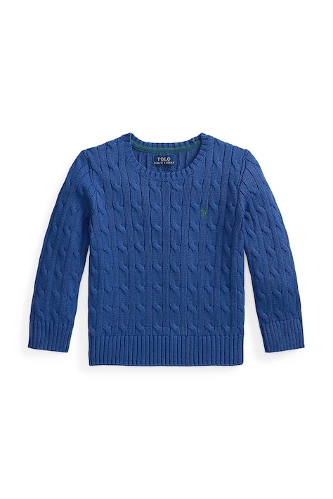 Polo Ralph Lauren pulover otroški bombažen moder 322702674520