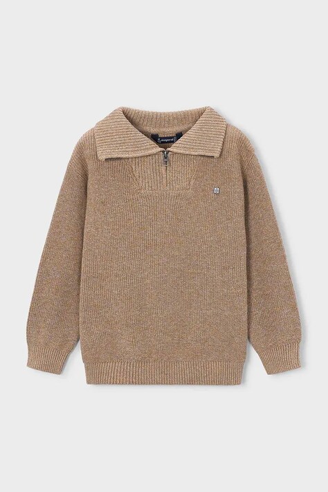 Mayoral maglione per bambini in cotone marrone 4307