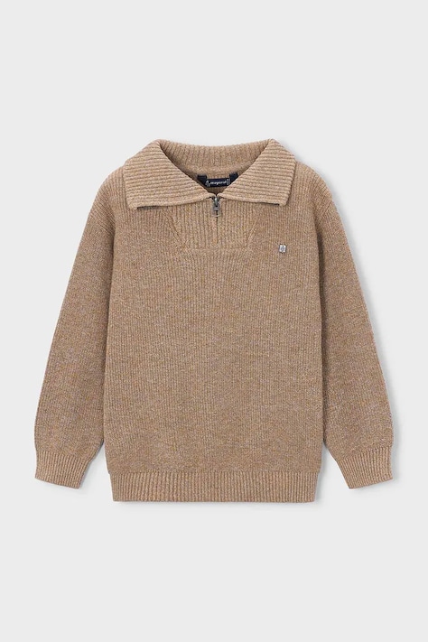 Mayoral maglione per bambini in cotone marrone 4307