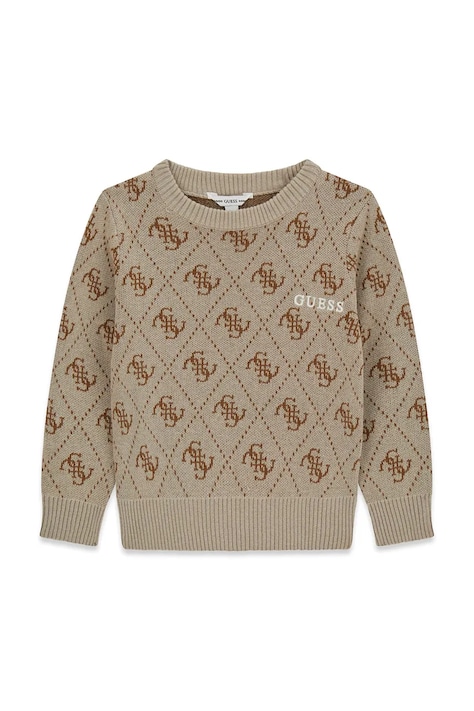 Guess sweter dziecięcy beżowy N6YR05 Z0902