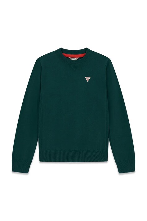 Guess sweter dziecięcy z bawełną granatowy L0YR03 Z2VV0