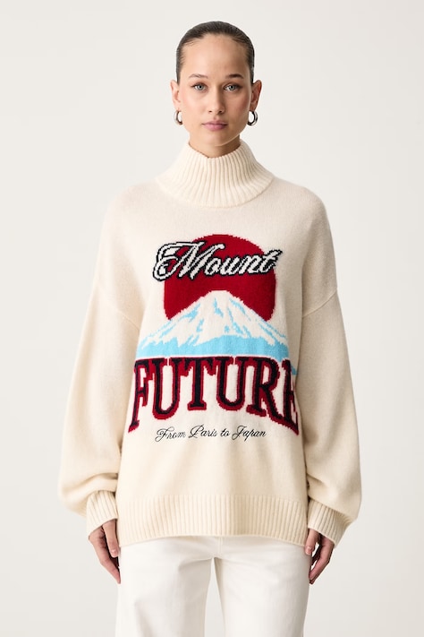From Future Golf damski kaszmirowy beżowy WPM03988