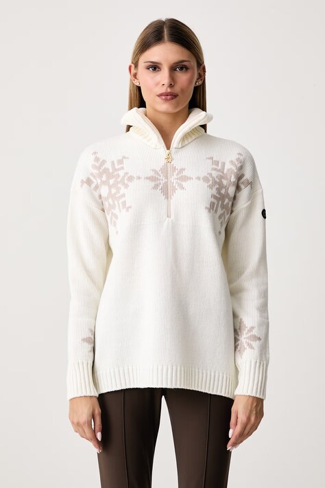 Newland Sweter damski z wełną Blanche beżowy N46926.103