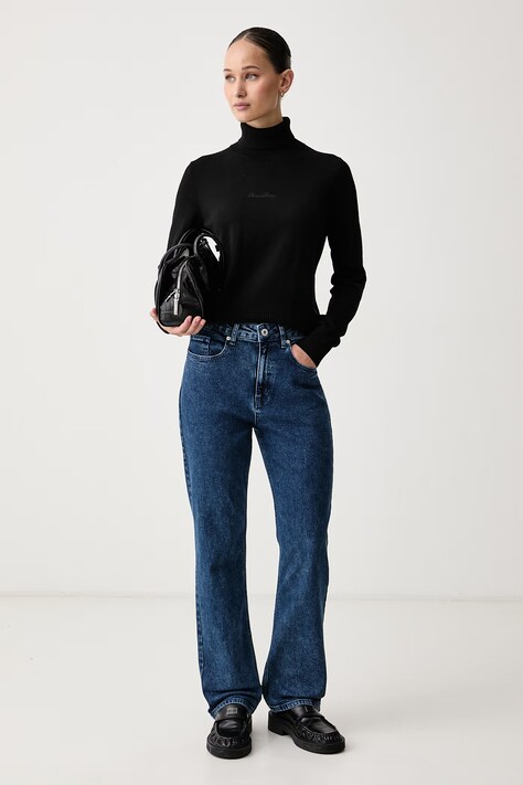 Guess Jeans гольф жіночий з додаванням шовку — фото 2