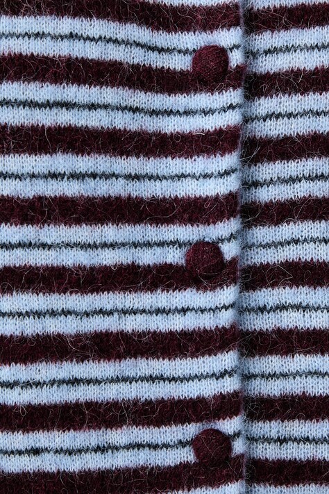 Mos Mosh кардиган жіночий з вовною — AW26-SWDYJP, бордо — фото 5