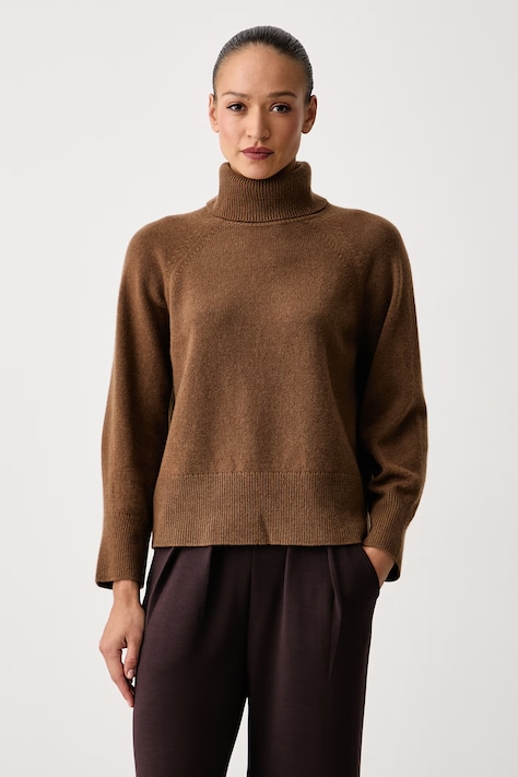 Gant Golf damski wełniany brązowy 4802417