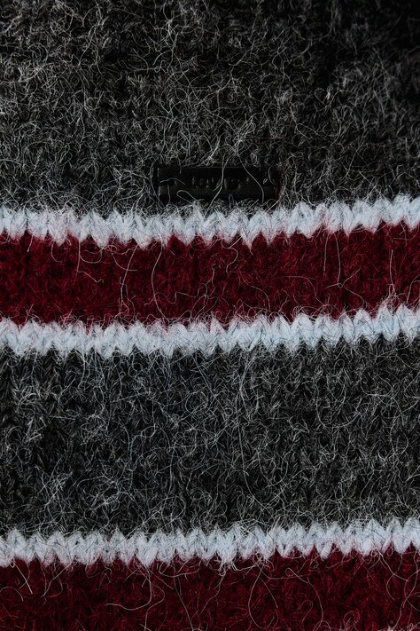 Levi's Kamizelka damska z dodatkiem wełny ALICE SWEATER szara 008S5