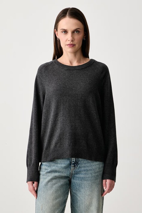 Marc O'Polo Sweter damski z bawełną szary 5000006907