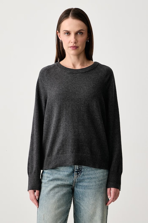 Marc O'Polo Sweter damski z bawełną szary 5000006907