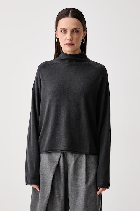 Marc O'Polo Sweter damski z wełną szary 5000017058