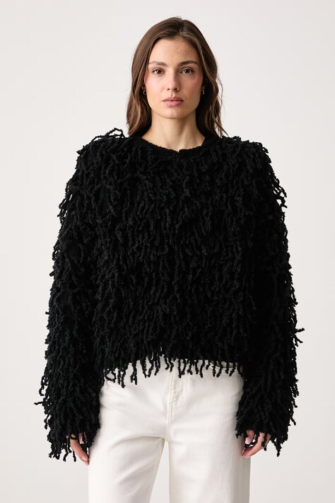 Marc O'Polo Cardigan pentru femei cu lână negru 5000016292