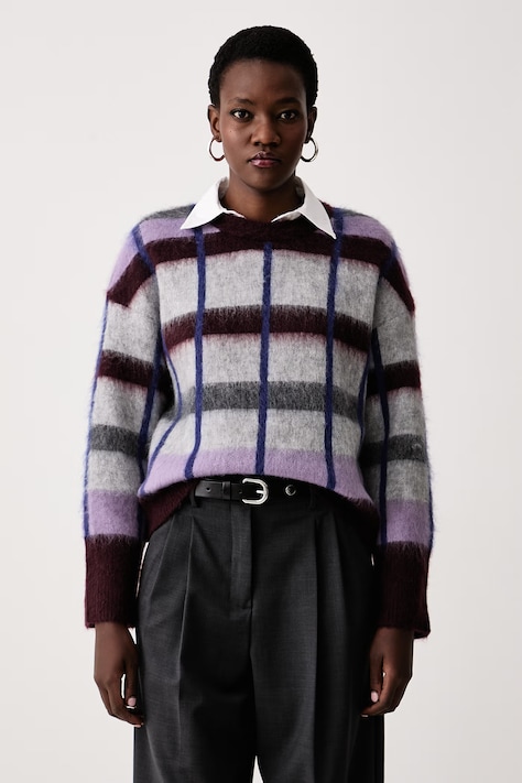 Marc O'Polo Sweter damski z wełną szary 5000015739
