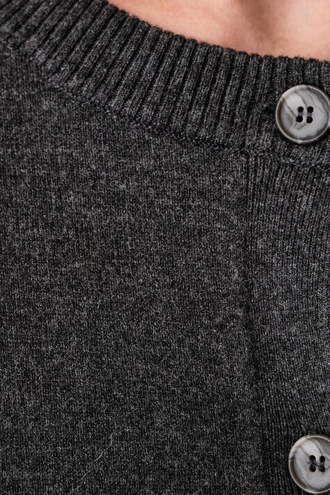 Marc O'Polo кардиган жіночий з бавовною — AW26-SWDYO0, сірий — фото 5