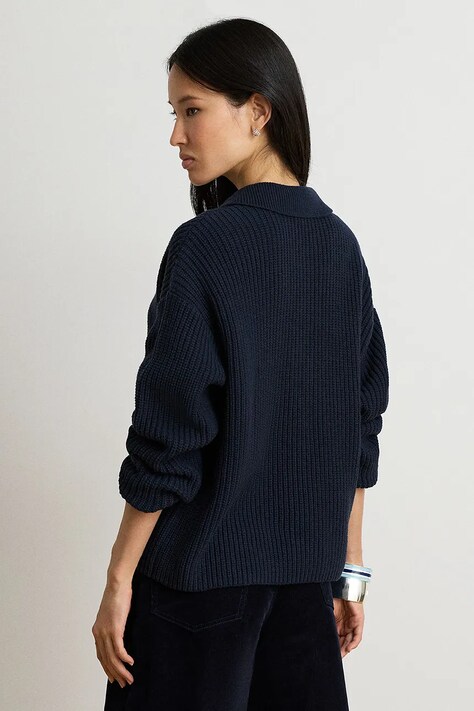 Lauren Ralph Lauren Sweter damski z wełną granatowy 200979676