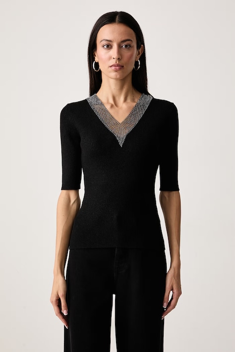 DKNY Sweter damski czarny P6MSBT69