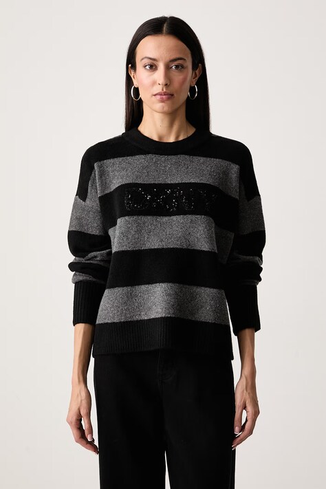 DKNY Sweter damski czarny P6MSAF63