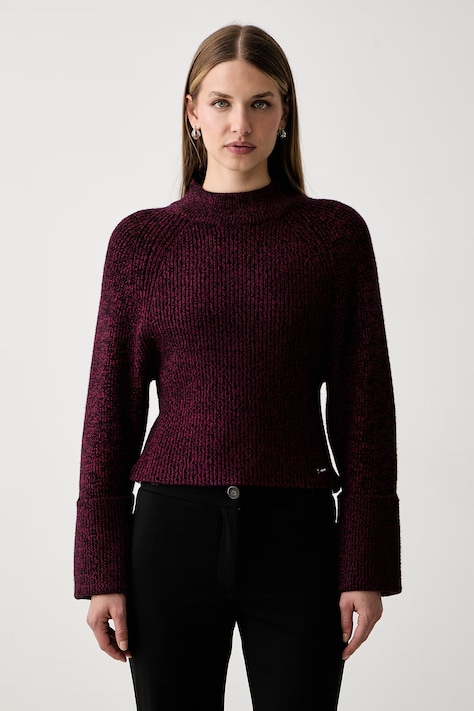 DKNY светр жіночий з віскозою бордо DJ6R0820