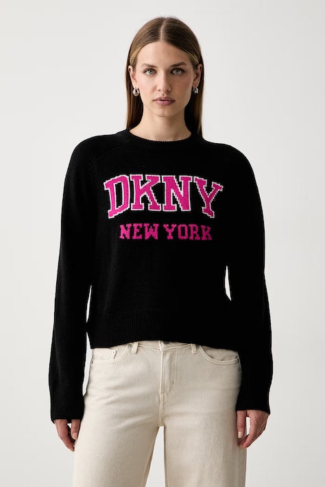 DKNY svetr dámský černý DJ6R0768