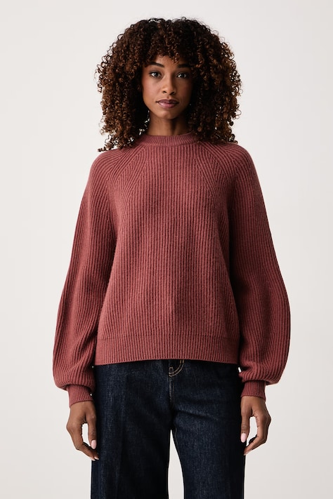 Max&Co. Sweter damski wełniany ADAGIO pomarańczowy 2626366074200