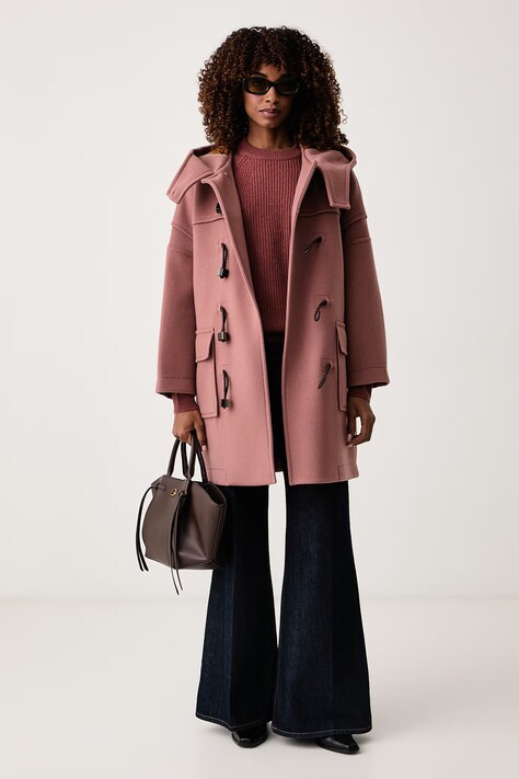 Max&Co. Sweter damski wełniany ADAGIO pomarańczowy 2626366074200