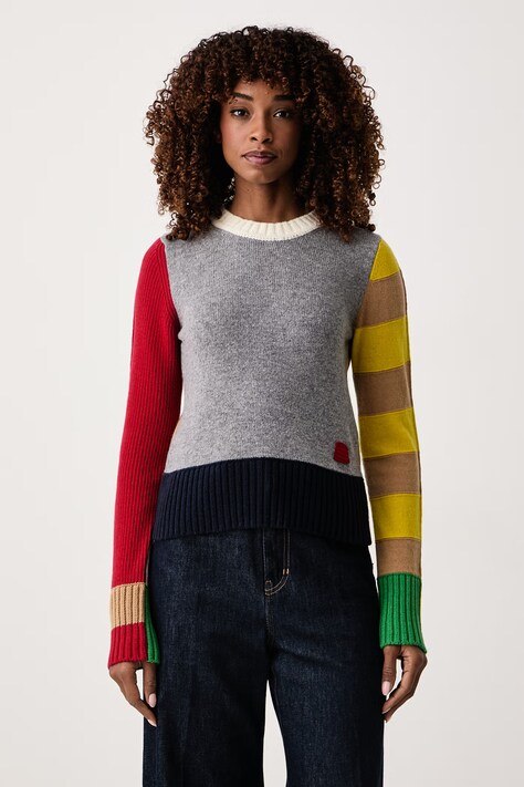 Max&Co. Sweter damski wełniany AFFINE multicolor 2626366063200