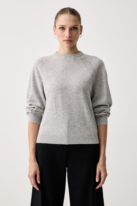 Max&Co. Sweter damski wełniany DUOMO szary 2626366034200