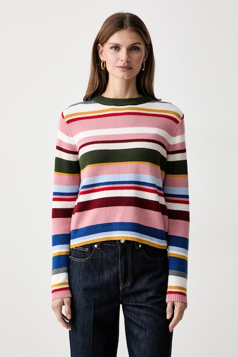 iBlues sweter damski z wełną IBLAFONA różowy 2627366141200
