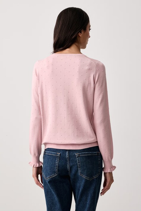 Marella Sweter damski z wiskozą Emme by Marella różowy 2625366071200
