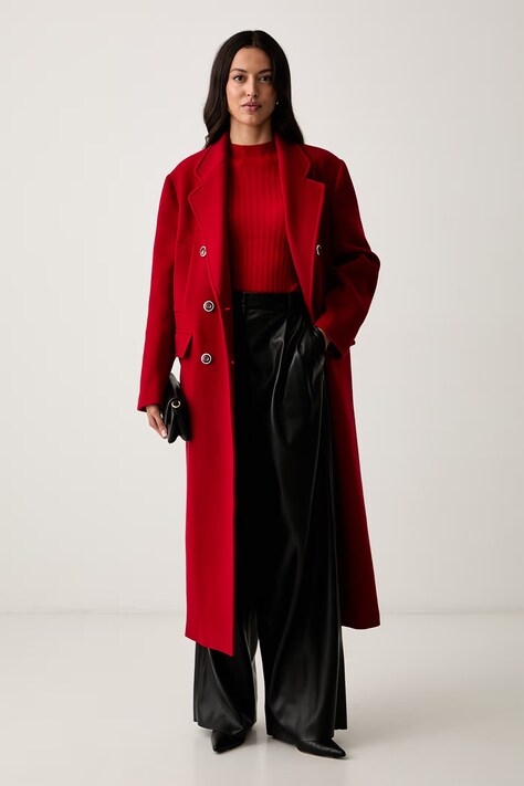 Pinko pulover pentru femei din lână roșu 107834 A2Z6