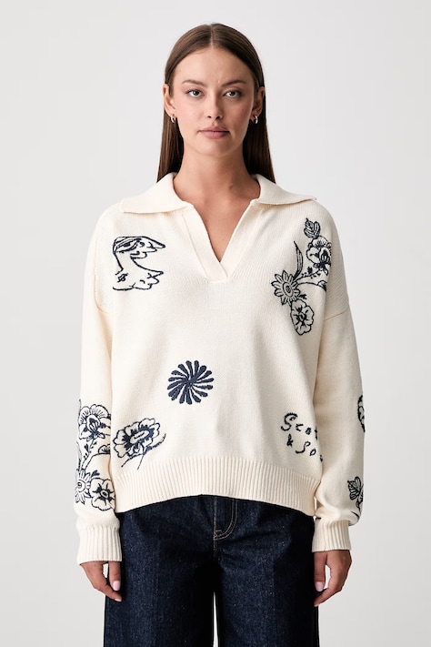 Scotch & Soda sweter damski z bawełną beżowy U9B01610T