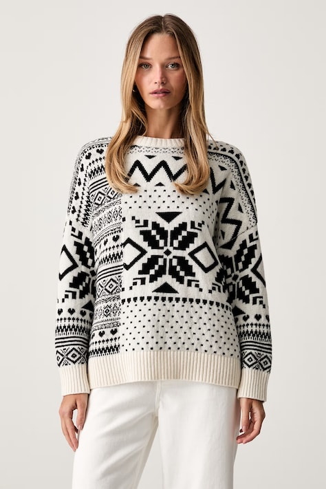 Weekend Max Mara sweter damski wełniany WKDPAVIDI beżowy 2625366232600