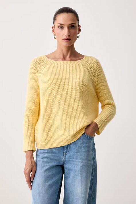 Weekend Max Mara Πουλόβερ γυναικείο με μαλλί WKDXENO καφέ 2625366112600