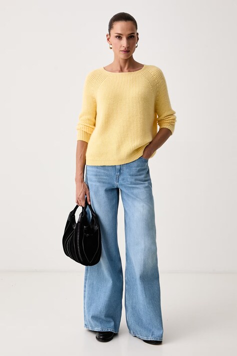Weekend Max Mara Sweter damski z wełną WKDXENO brązowy 2625366112600