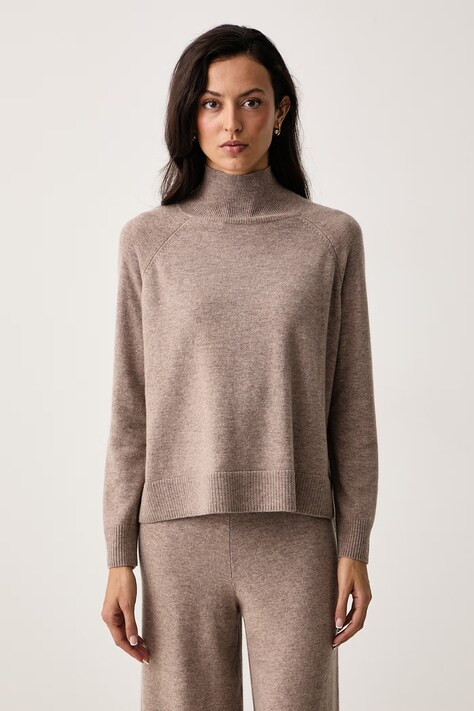 Weekend Max Mara Sweter damski wełniany WKDZARINA beżowy 2625366082600