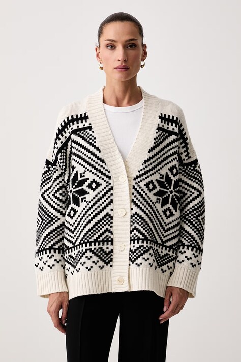 Weekend Max Mara Kardigan damski wełniany WKDBELGIO czarny 2625346072600