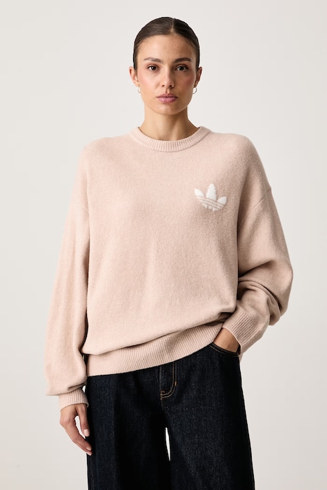 adidas Originals Sweter damski ATHL Dept beżowy KT8316