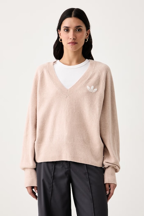 adidas Originals Πουλόβερ γυναικείο Essentials Knit πορτοκαλί KR9175