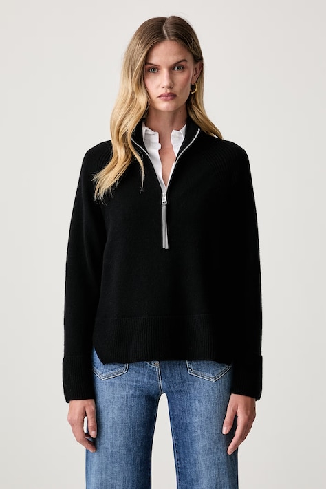 Seventy Venezia sweter damski wełniany czarny MT4225_900331