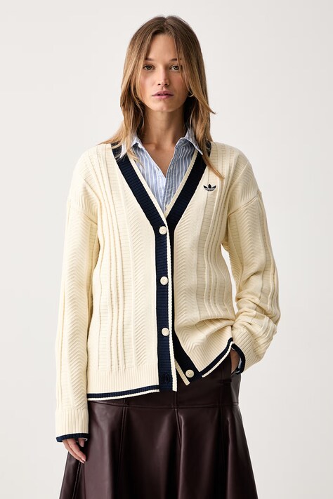 adidas Originals kardigan damski żółty KS4968
