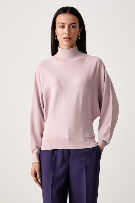 United Colors of Benetton Dolcevita finta da donna con viscosa rosa 135PD204S