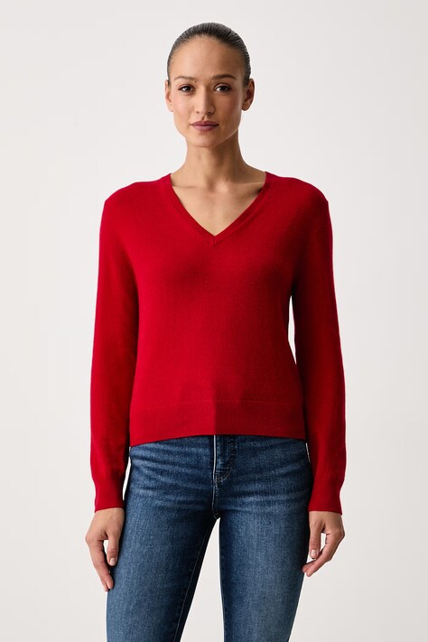 United Colors of Benetton Πουλόβερ γυναικείο μάλλινο κόκκινο 1002D403X