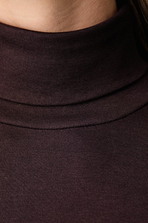 United Colors of Benetton Longsleeve damski bawełniany brązowy 3GA8E2224