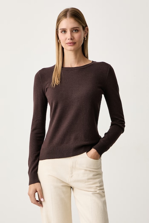 Gaudi Sweter damski brązowy 621BD53080