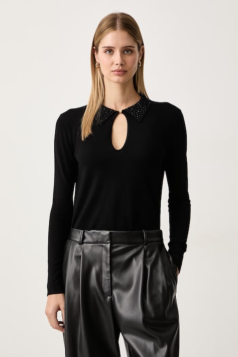 Gaudi Sweter damski czarny 621BD53056
