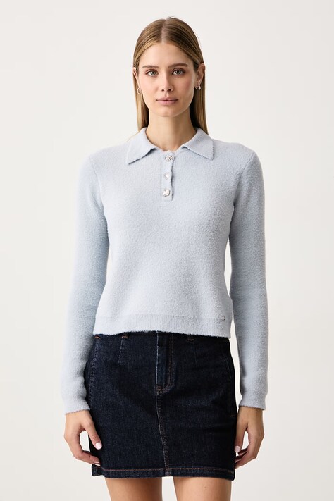 Gaudi Sweter damski niebieski 621BD53041