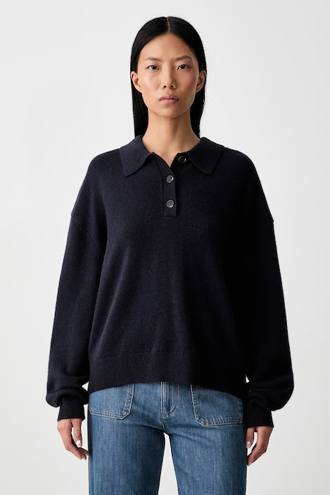 Anine Bing LEE sweater cashmere Women's navy A.09.12289.NYA1