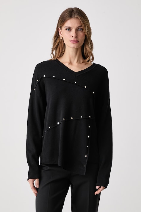 Joseph Ribkoff Sweter damski z wiskozą czarny 263961