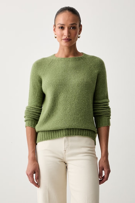 Weekend Max Mara pulover za žene s dodatkom vune WKDGHIACCI zeleni 2625366211600