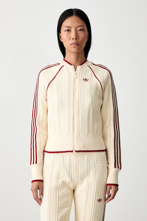 adidas Originals cardigan pentru femei galben KR9623