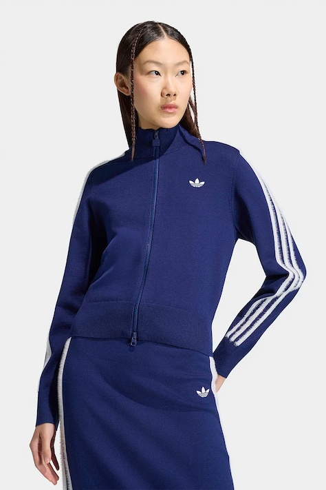 adidas Originals Kardigan damski Knitted Firebird granatowy KW2588